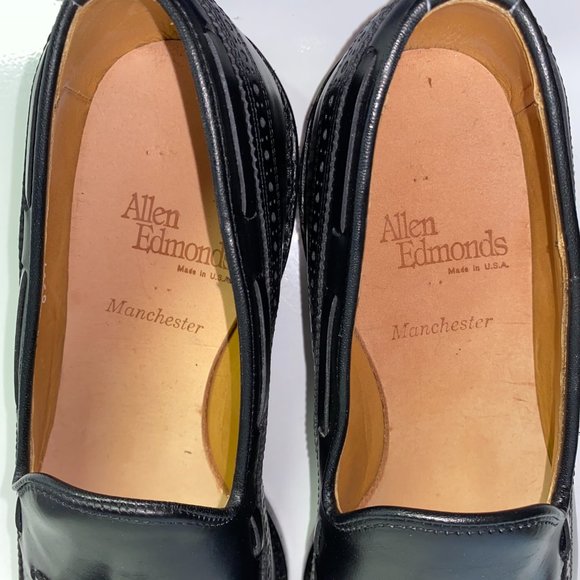 Allen Edmonds Manchester Black Tassel  Loafers